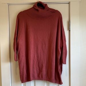 Mer Sea | Burnt Orange Sweater One Size OS Inside Mark See Pictures